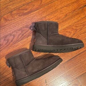 UGG Brown Classic Mini Boots